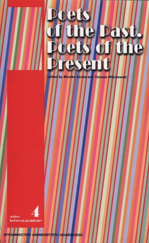 okładka Poets of the past Poets of the present książka