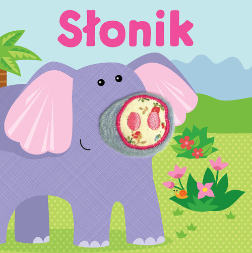 okładka Słonik Pacynka na paluszek książka