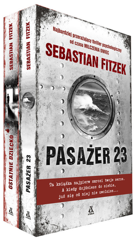 okładka Pasażer 23 / Ostatnie dziecko Pakiet książka | Sebastian Fitzek