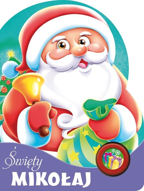 okładka Święty Mikołaj Książeczka z przyciskiem dźwiękowym książka