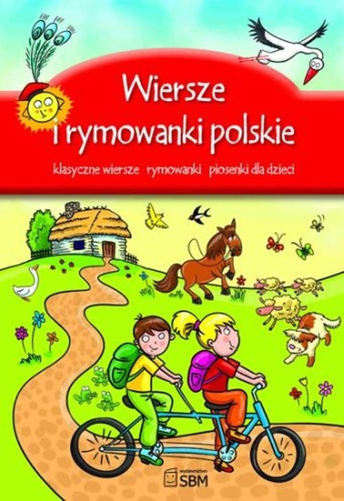 okładka Wiersze i rymowanki polskie Klasyczne wiersze, rymowanki, piosenki dla dzieci książka | Praca Zbiorowa