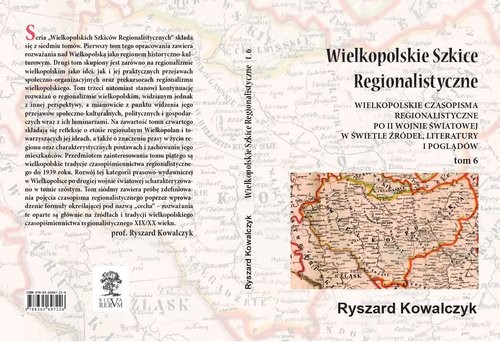 okładka Wielkopolskie Szkice Regionalistyczne Tom 6 książka | Ryszard Kowalczyk