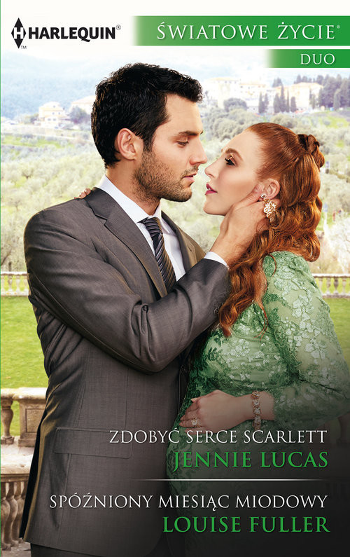 okładka Zdobyć serce Scarlett Spóźniony miesiąc książka | Jennie Lucas, Louise Fuller