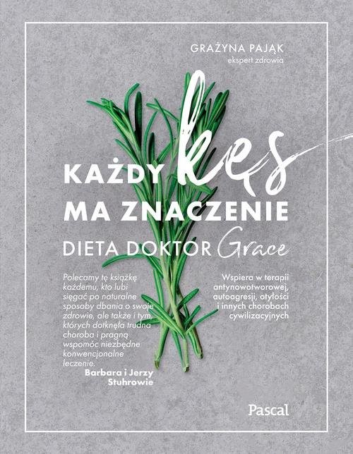 okładka Każdy kęs ma znaczenie Dieta doktor Grace książka | Dr Grażyna Pająk (drGRACE)
