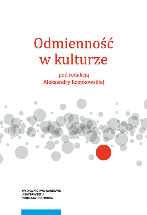 okładka Odmienność w kulturze książka