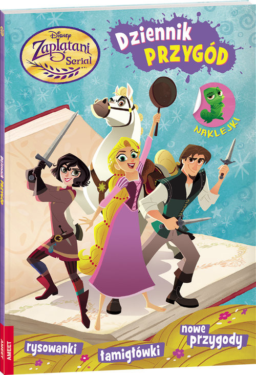 okładka Zaplątani serial Dziennik przygód ATE-2 książka