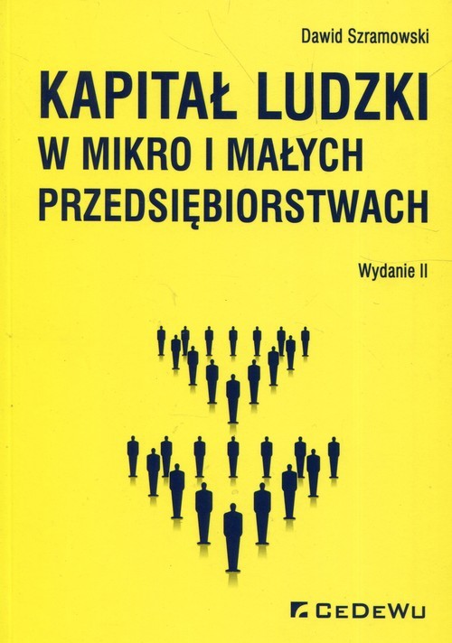 okładka Kapitał ludzki w mikro i małych przedsiębiorstwach książka | Szramowski Dawid