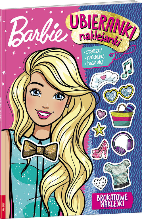 okładka Barbie Ubieranki, naklejanki SDU-102 książka | Opracowania Zbiorowe