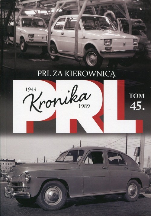 okładka PRL za kierownicą książka