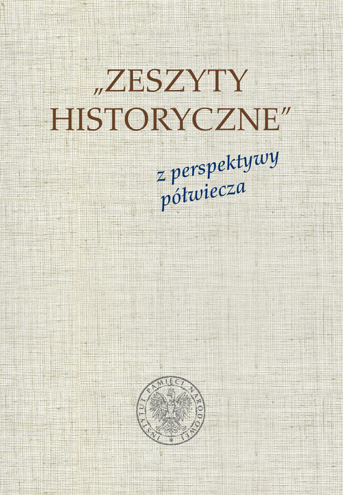 okładka Zeszyty Historyczne z perspektywy półwiecza książka