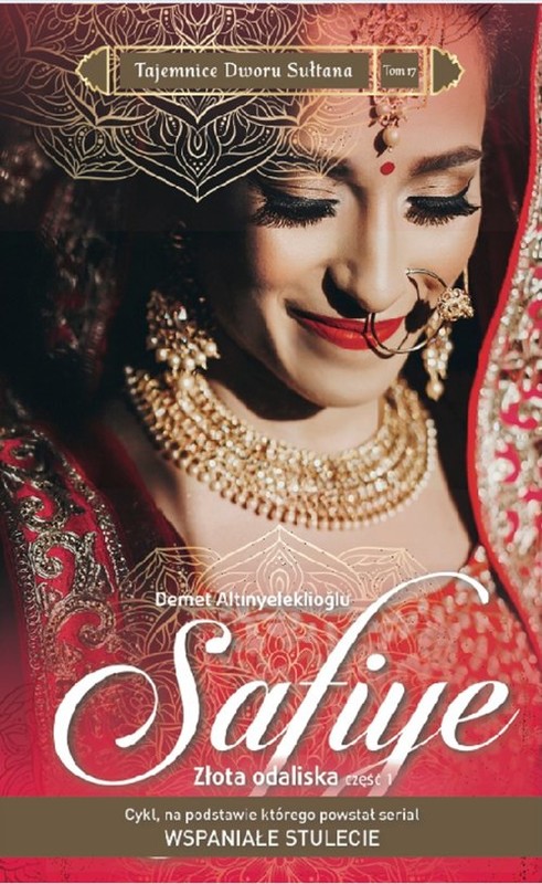 okładka Złota odaliska Część 1 Safiye książka