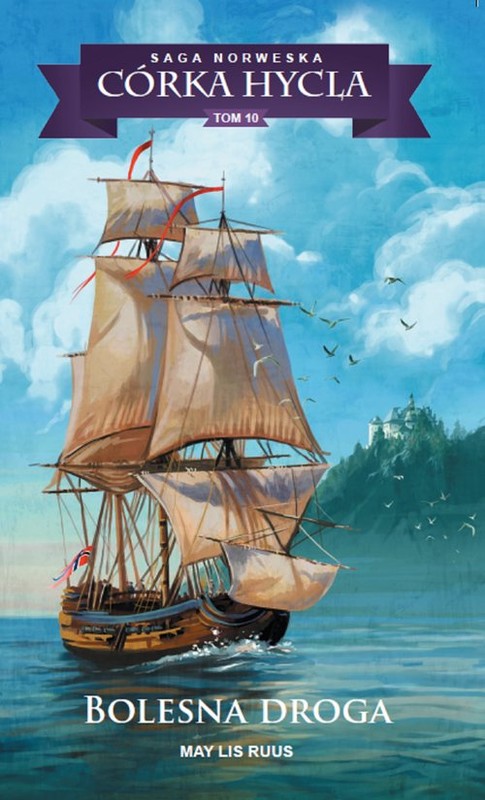 okładka Córka hycla 10 Bolesna droga książka | May Lis Ruus
