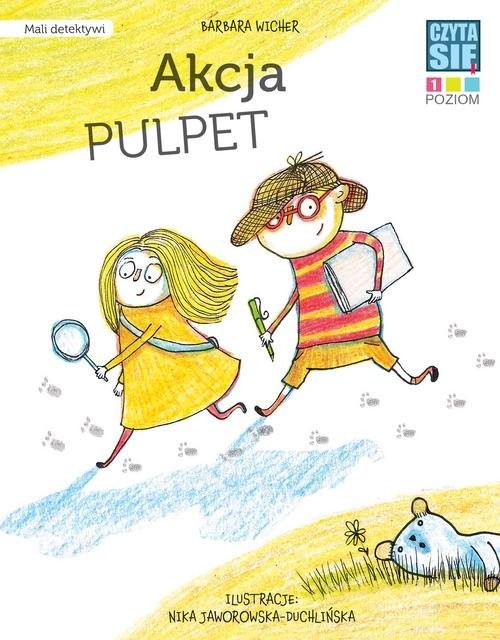 okładka Czytasie Poziom 1 Akcja Pulpet Mali Detektywi książka