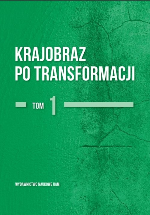 okładka Krajobraz po transformacji Tom 1 książka