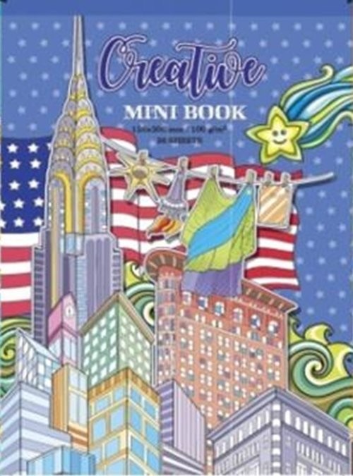 okładka Kolorowanka antystresowa 126x200 36 stron Niebieska książka