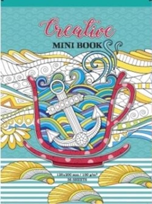 okładka Kolorowanka antystresowa 126x200 36 stron Morska książka