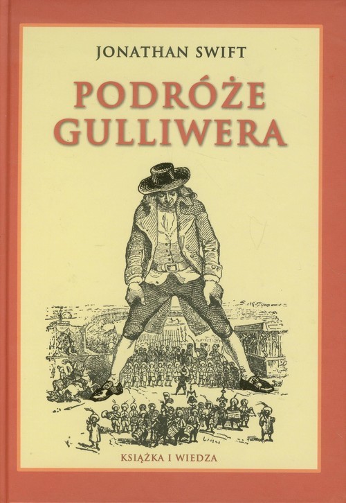 okładka Podróże Gulliwera książka | Jonathan Swift
