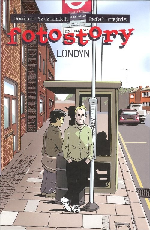 okładka Fotostory Londyn książka | D. Szcześniak, R. Trejnis
