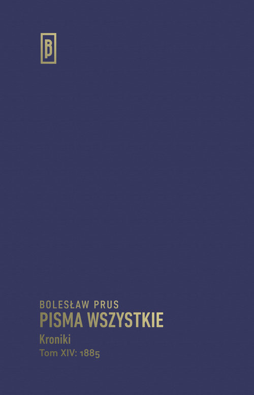 okładka Kroniki Tom XIV (1885) książka | Bolesław Prus