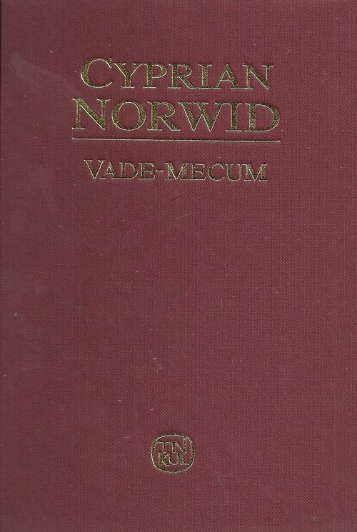 okładka Vade-mecum Cyprian Norwid książka | Fert Jerzy