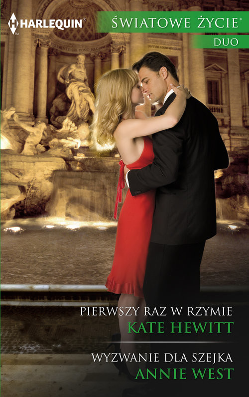 okładka Pierwszy raz w Rzymie / Wyzwanie dla szejka książka | Kate Hewitt, Annie West