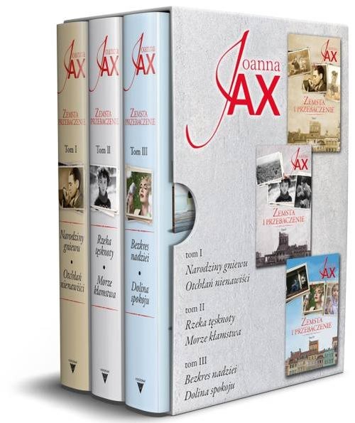 okładka Zemsta i przebaczenie Tom 1-3 Pakiet książka | Joanna Jax