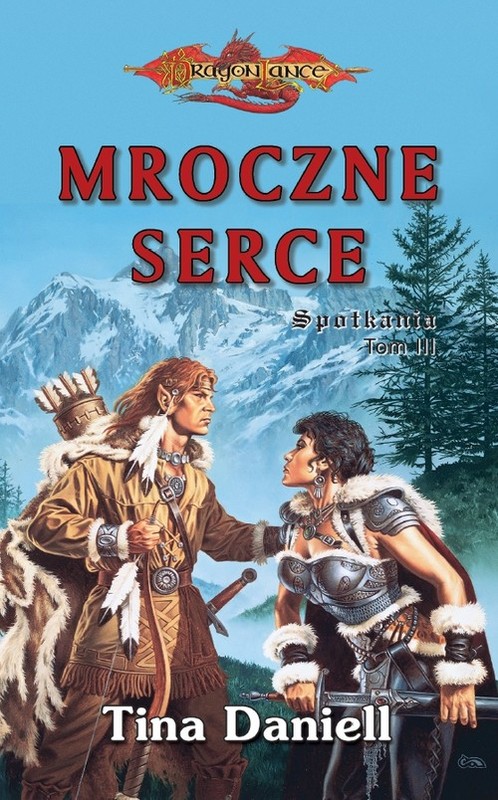 okładka Mroczne serce Spotkania tom 3 książka | Daniell Tina