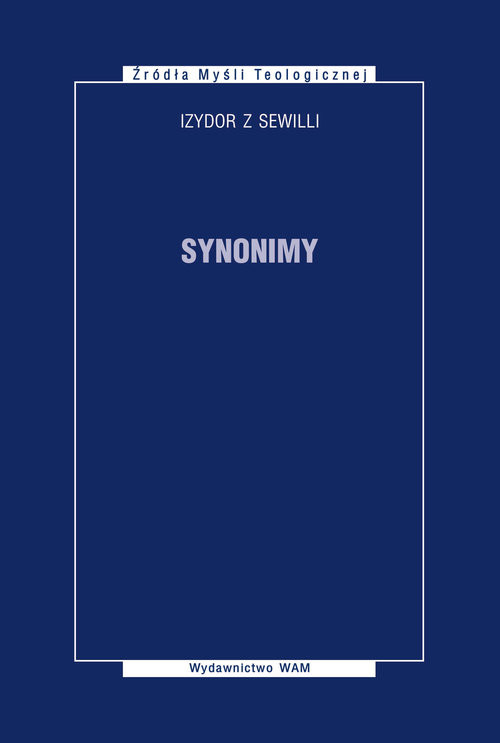 okładka Synonimy książka | Izydor z Sewilli