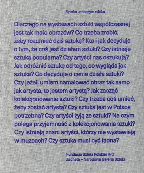 okładka Sztuka w naszym wieku książka