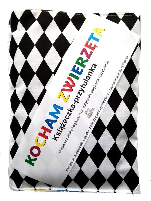 okładka Kocham zwierzęta Książeczka-przytulanka książka