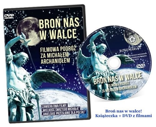 okładka Broń nas w walce + DVD książka