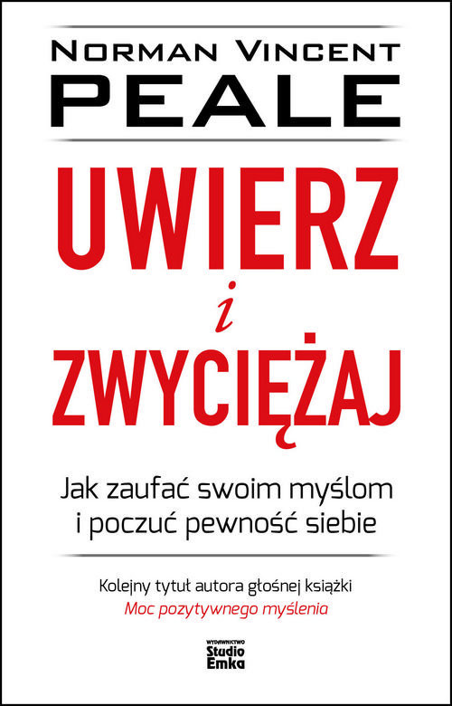 okładka Uwierz i zwyciężaj książka | Norman Vincent Peale
