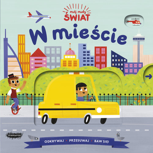 okładka Mój mały świat W mieście książka | Allison Black