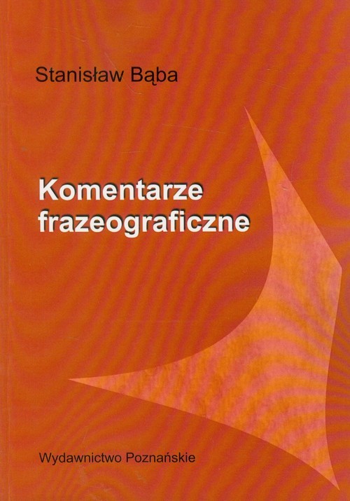 okładka Komentarze frazeograficzne książka | Bąba Stanisław