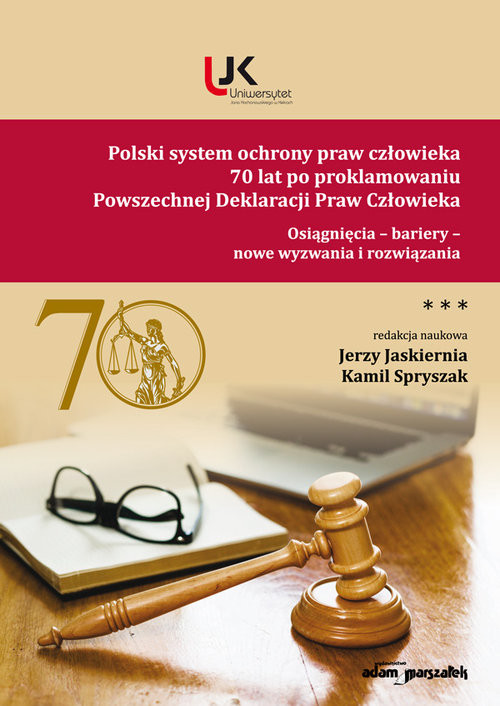 okładka Polski system ochrony praw człowieka 70 lat po proklamowaniu Powszechnej Deklaracji Praw Człowieka Tom 3 książka