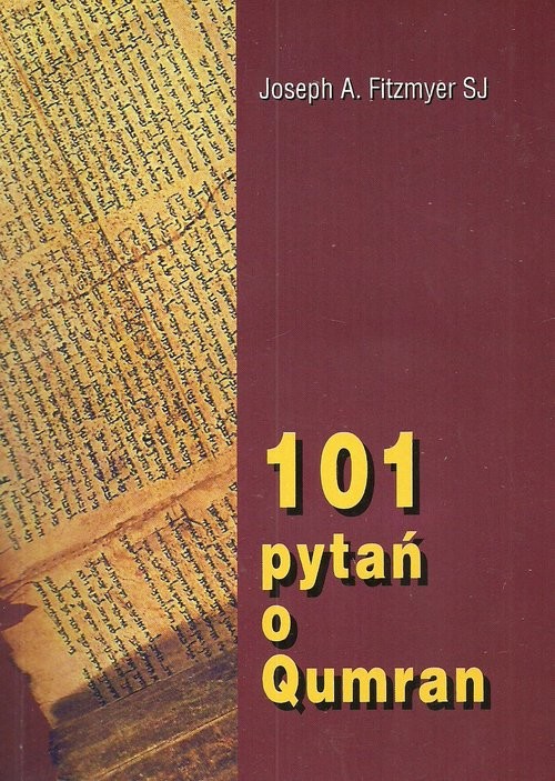 okładka 101 pytań o Qumran książka | Joseph A. Fitzmyer