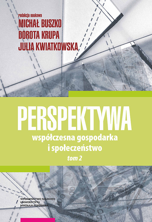 okładka Perspektywa Współczesna gospodarka i społ Tom 2 książka