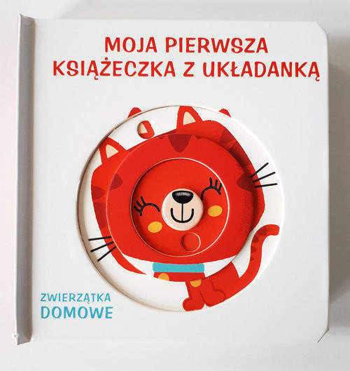 okładka Moja pierwsza książeczka z układanką - zwierzęta domowe książka