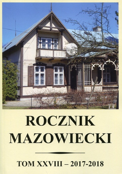 okładka Rocznik mazowiecki Tom XXVIII 2017-2018 książka