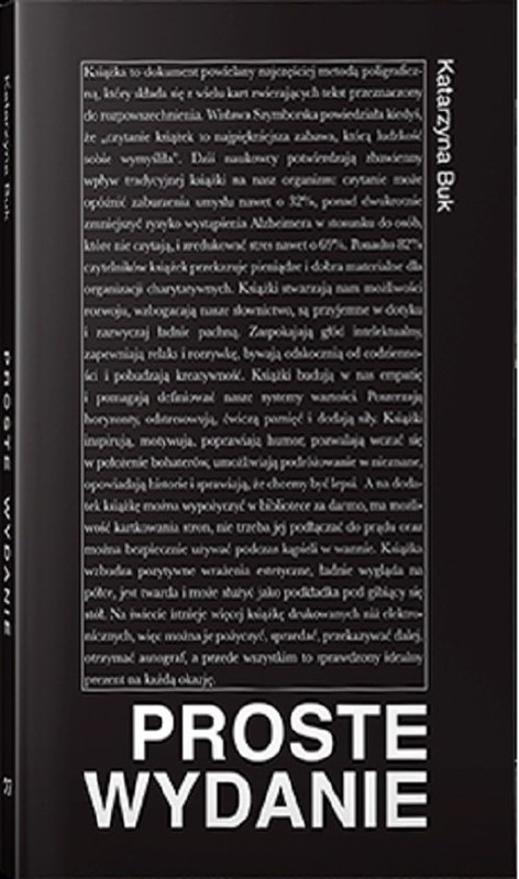 okładka Proste wydanie książka | Buk Katarzyna