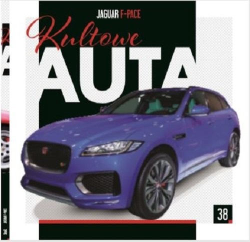 okładka Kultowe Auta 38 JAGUAR F-Pace książka