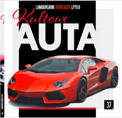 okładka Kultowe Auta 37 Lamborghini książka