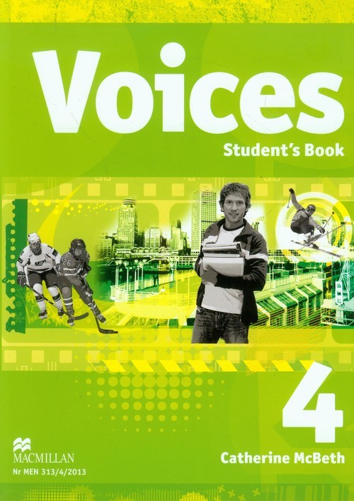 okładka Voices 4 Student's Book + CD gimnazjum książka | Catherine McBeth