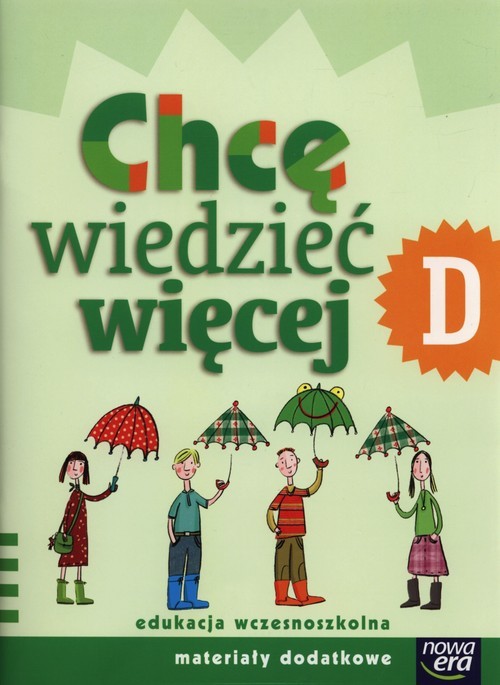 okładka Szkoła na miarę Chcę wiedzieć więcej D Materiały dodatkowe Szkoła podstawowa książka | Marianna Kumor, Hanna Klimkowska