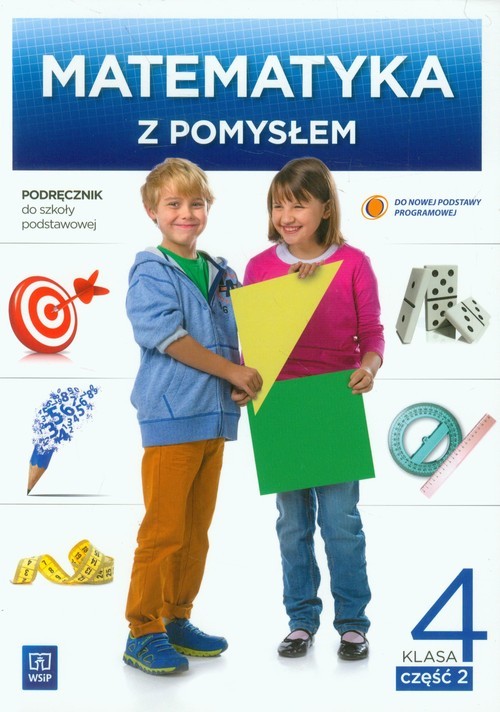 okładka Matematyka z pomysłem 4 Podręcznik Część 2 Szkoła podstawowa książka | Barbara Dubiecka-Kruk, Piotr Piskorski, Agnieszka Gleirscher, Ewa Malicka, Ewa Pytlak