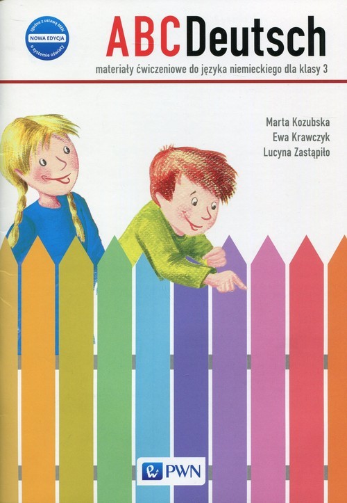 okładka ABCDeutsch 3 Nowa edycja Materiały ćwiczeniowe Szkoła podstawowa książka | Ewa Krawczyk, Lucyna Zastąpiło, Marta Kozubska