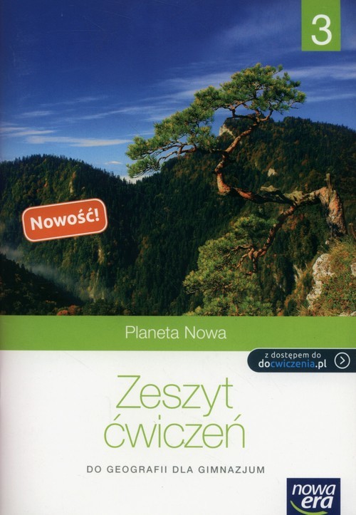 okładka Planeta Nowa 3 Zeszyt ćwiczeń Gimnazjum książka | Knopik Justyna