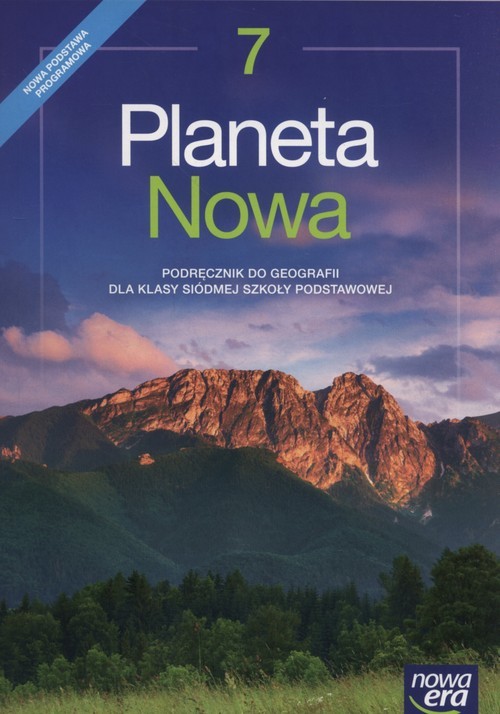 okładka Planeta Nowa 7 Podręcznik Szkoła podstawowa książka | Roman Malarz, Mariusz Szubert, Tomasz Rachwał