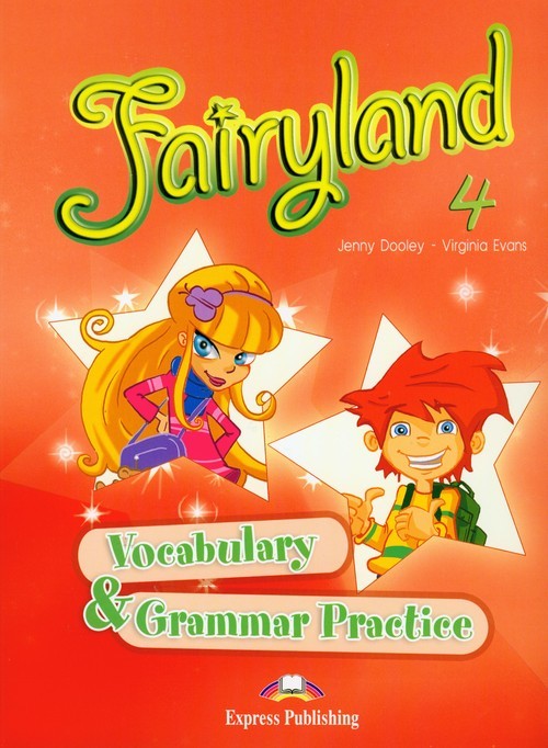 okładka Fairyland 4 Vocabulary & Grammar Practice Szkoła podstawowa książka | Jenny Dooley, Virginia Evans