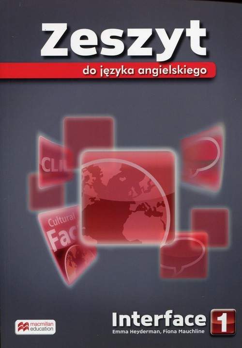 okładka Interface 1 Zeszyt do języka angielskiego Gimnazjum książka